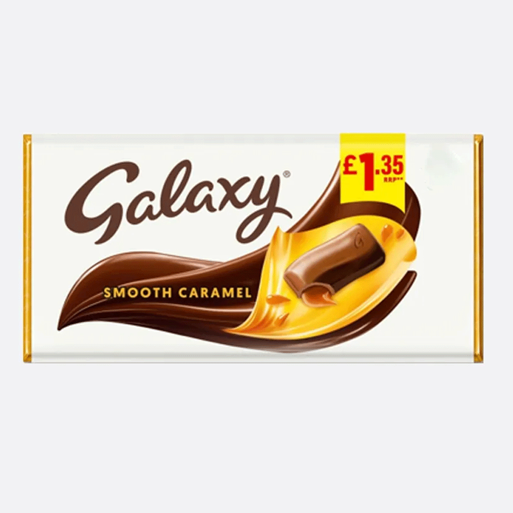 Galaxy Smooth Caramel Chocolates 135g