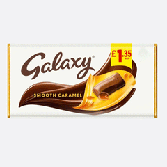 Galaxy Smooth Caramel Chocolates 135g