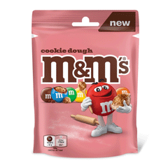 M&Ms Cookie Dough Chocolate Pouch 102g