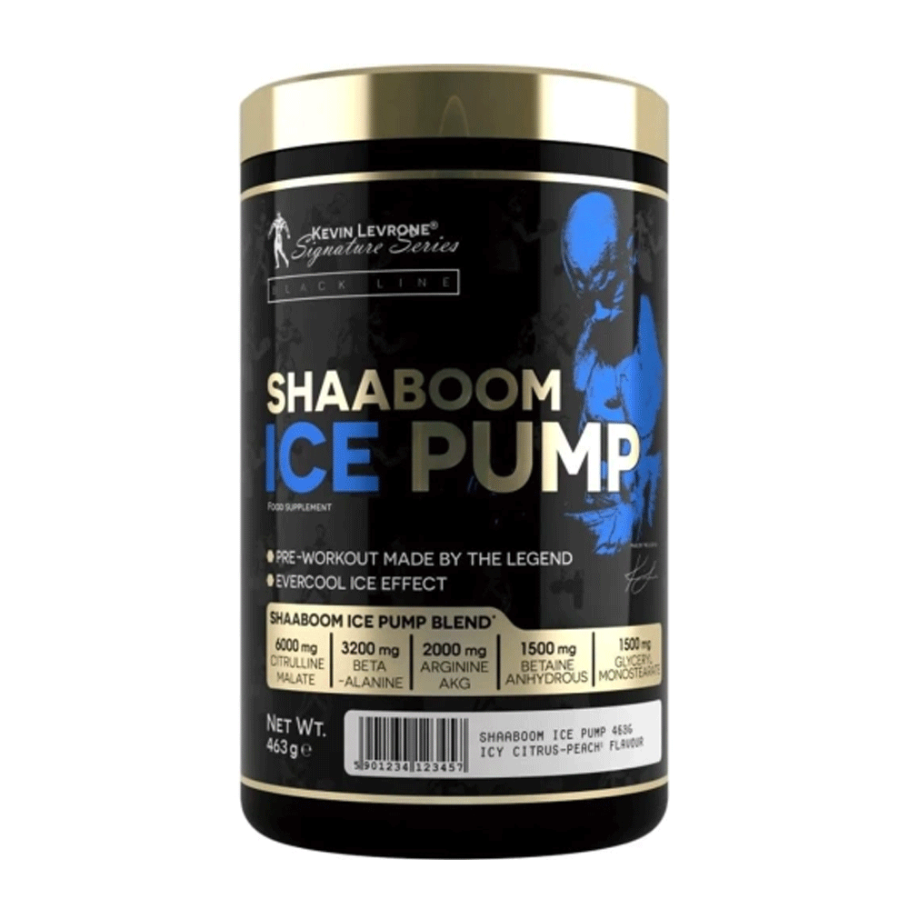 Kevin Levrone Shaaboom Ice Pump Pre Workout Icy Dragon Fruit  Flav 463g
