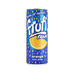 Fruti Float Orange Fruit Drink Can 240ml