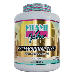 Miami Vibes Professional Whey Post-Workout Formula Vanilla Ice Cream 2000g 66 Servings