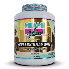 Miami Vibes Professional Whey Post-Workout Formula Triple Chocolate 2000g 66 Servings