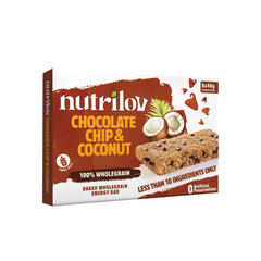 Nutrilov Chocolate Chip & Coconut Granola 6-Bar 240G