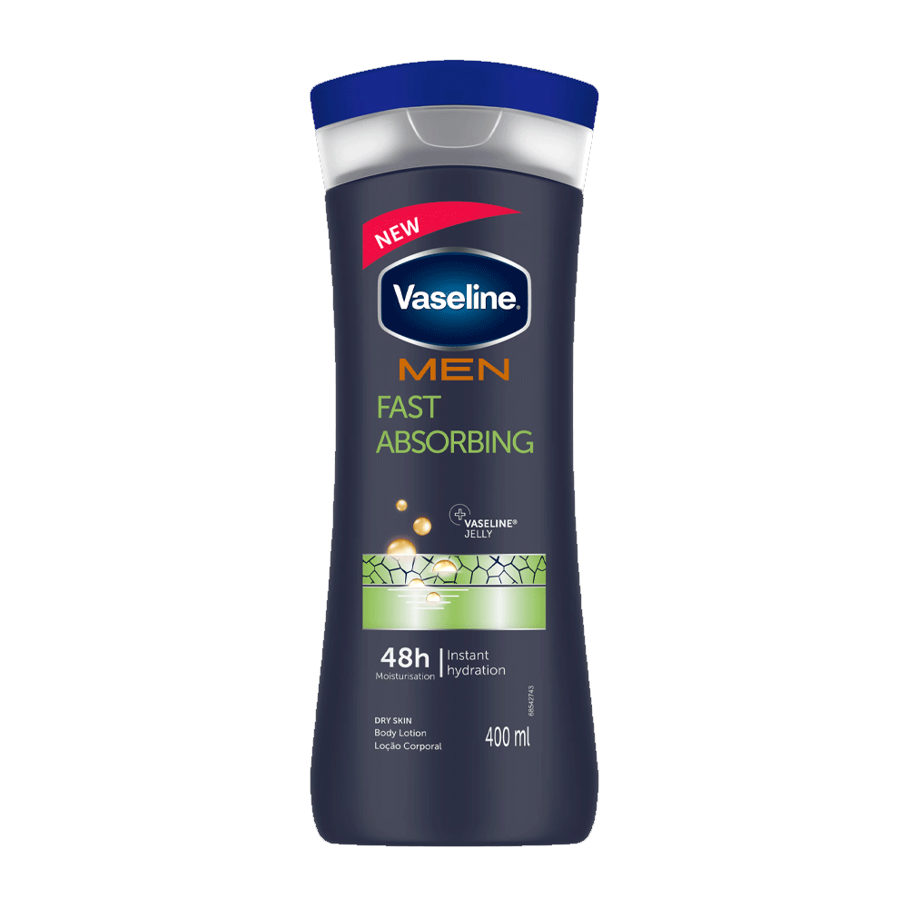 Vaseline Body Lotion Fast Absorbing Men 400ml