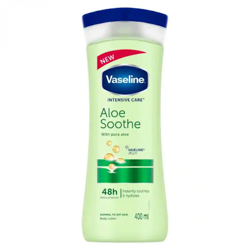 Vaseline Aloe Soothe With Pure Aloe Body Lotion 400ml