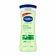 Vaseline Aloe Soothe With Pure Aloe Body Lotion 400ml