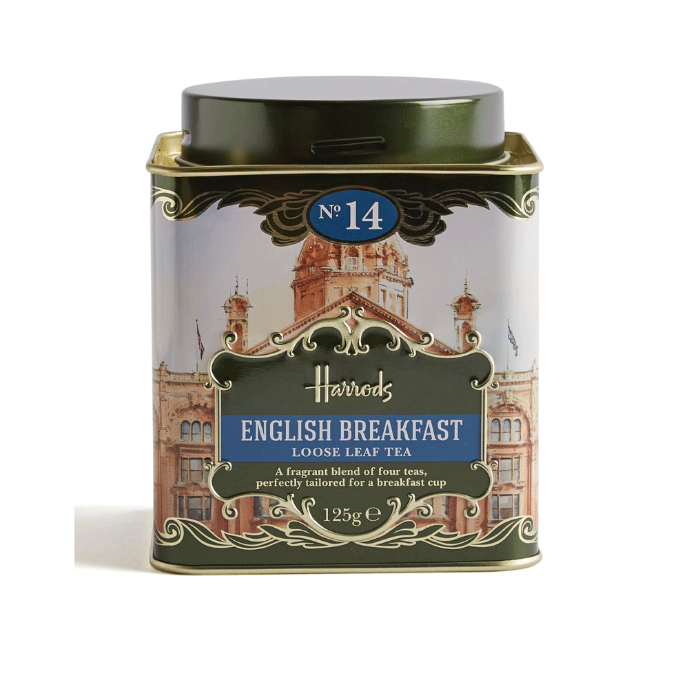 Harrods English Breakfast Tea Tin 125g