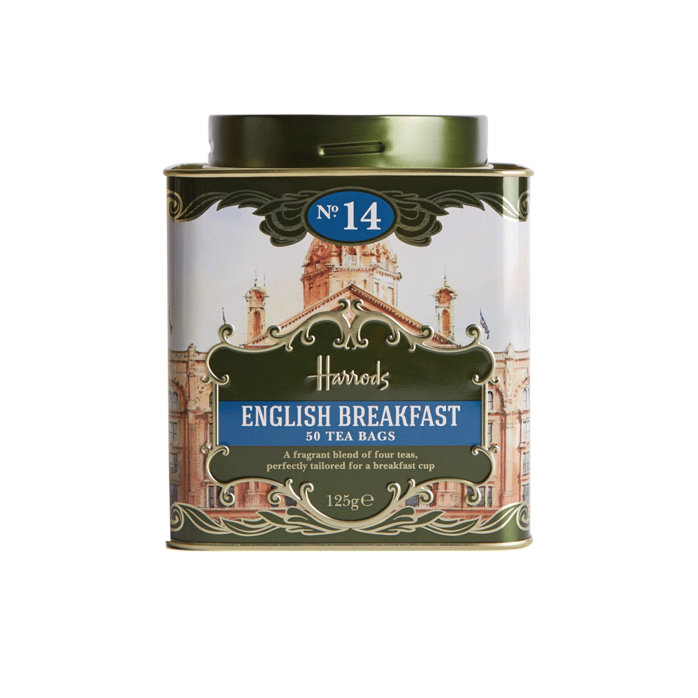Harrods English Breakfast 50 Tea Bags 125g