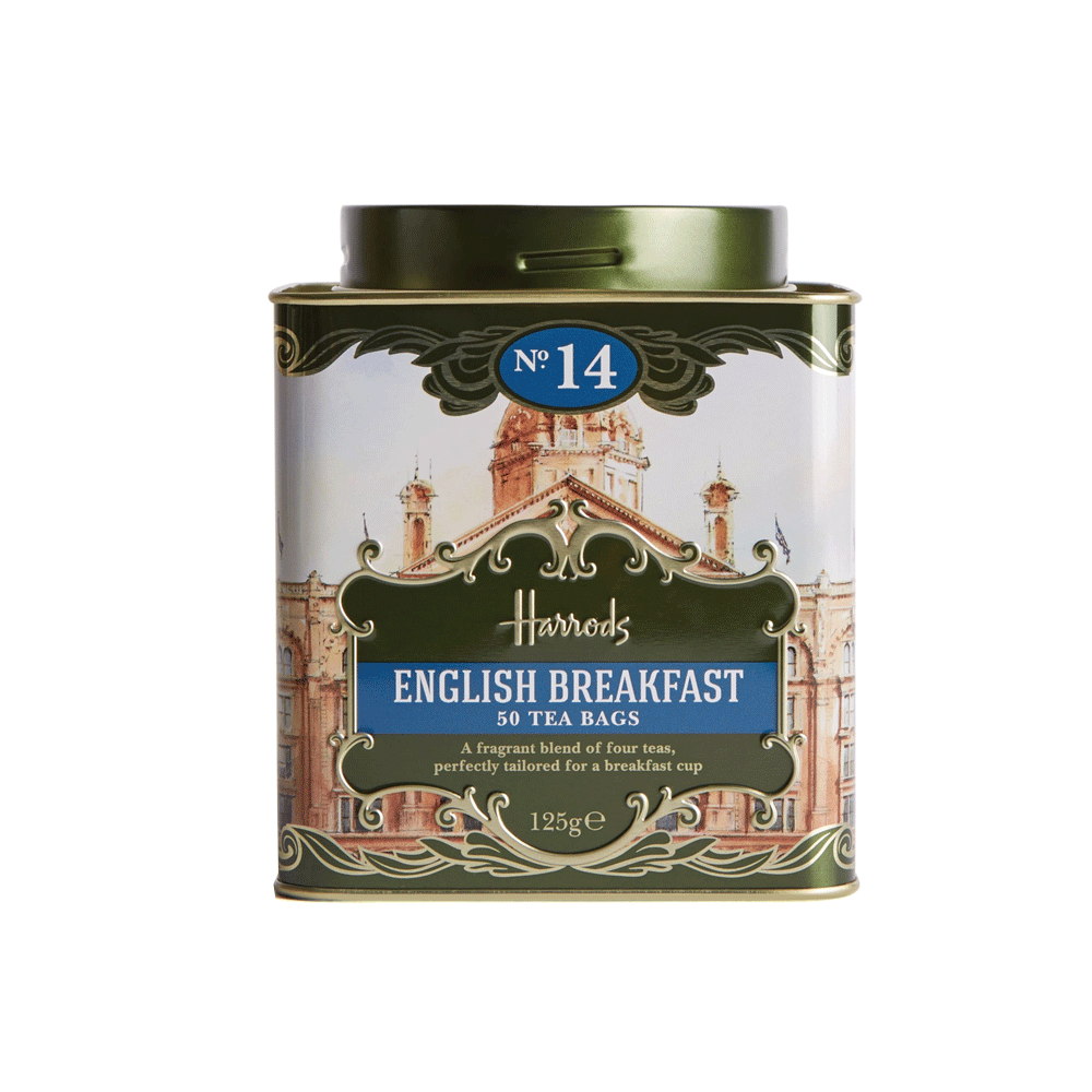 Harrods Teabags English Breakfast 125g