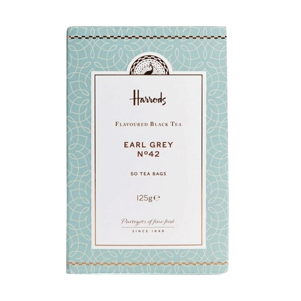 Harrods Tea Bags Earl Grey 125g