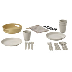 Ikea Marulk 21 Piece Picnic Set Mixed Colours 305.945.04
