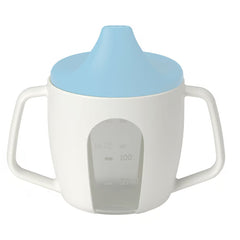 Ikea Borja Kids Training Beaker White/Blue 505.968.18