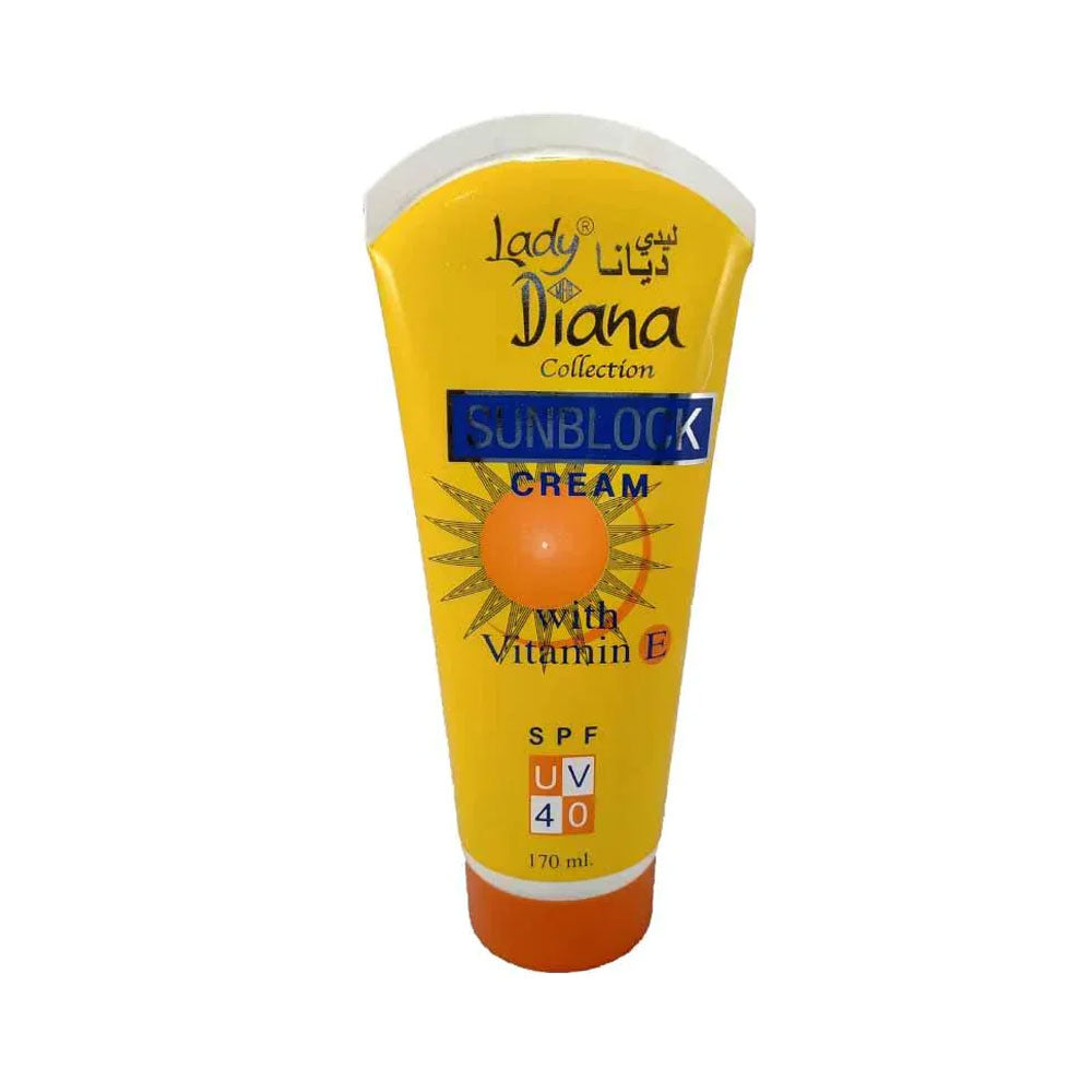 Lady Diana Sun Block Cream Vitamin-e 170ml