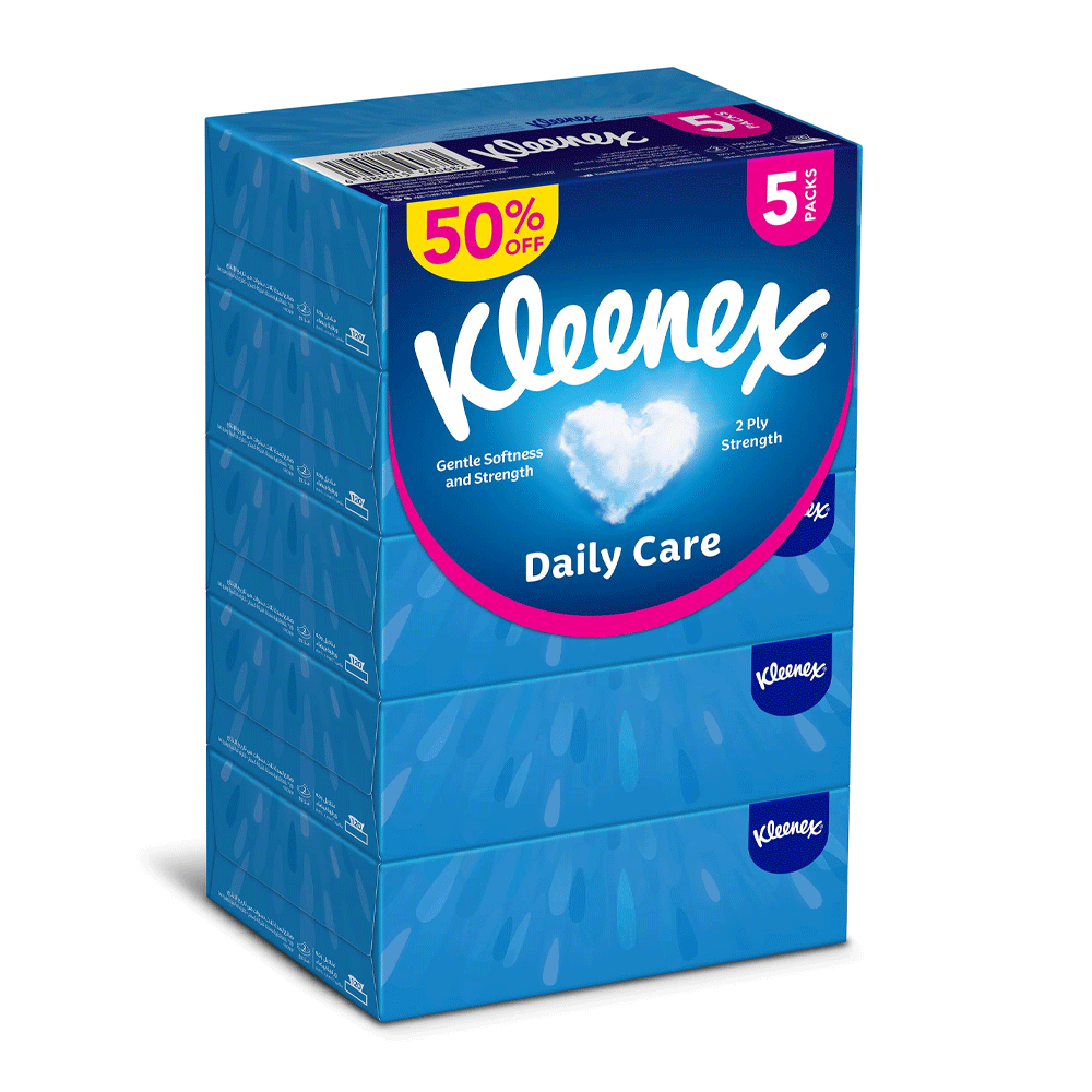 Kleenex Daily Care Tissue 120`s