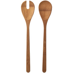 Ikea Gronsaker 2 pcs salad server set bamboo 204.812.44
