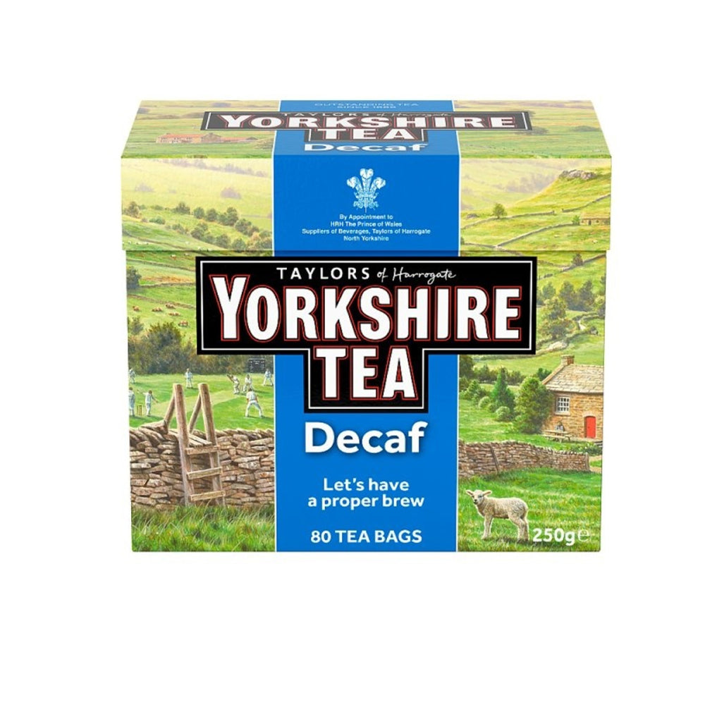 Taylors Yorkshire Tea Decaf Tea Bags 80s