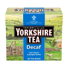 Taylors Yorkshire Tea Decaf Tea Bags 80s