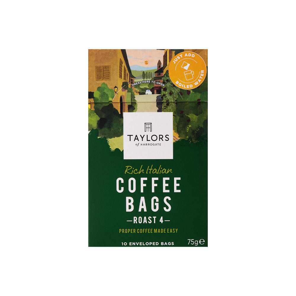 Taylors Rich Italian Coffee Bags 75g