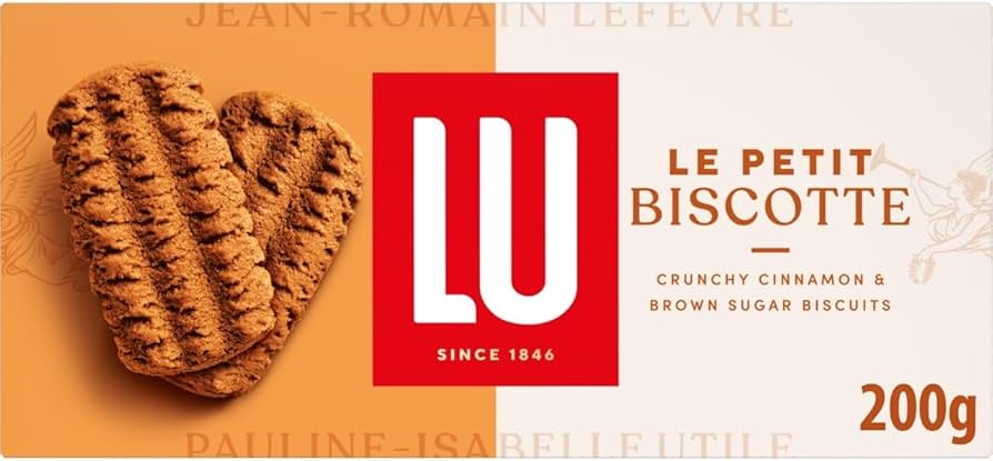 Lu Crunchy Cinnamon & Brown Sugar Biscuits 200g
