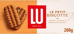 Lu Crunchy Cinnamon & Brown Sugar Biscuits 200g