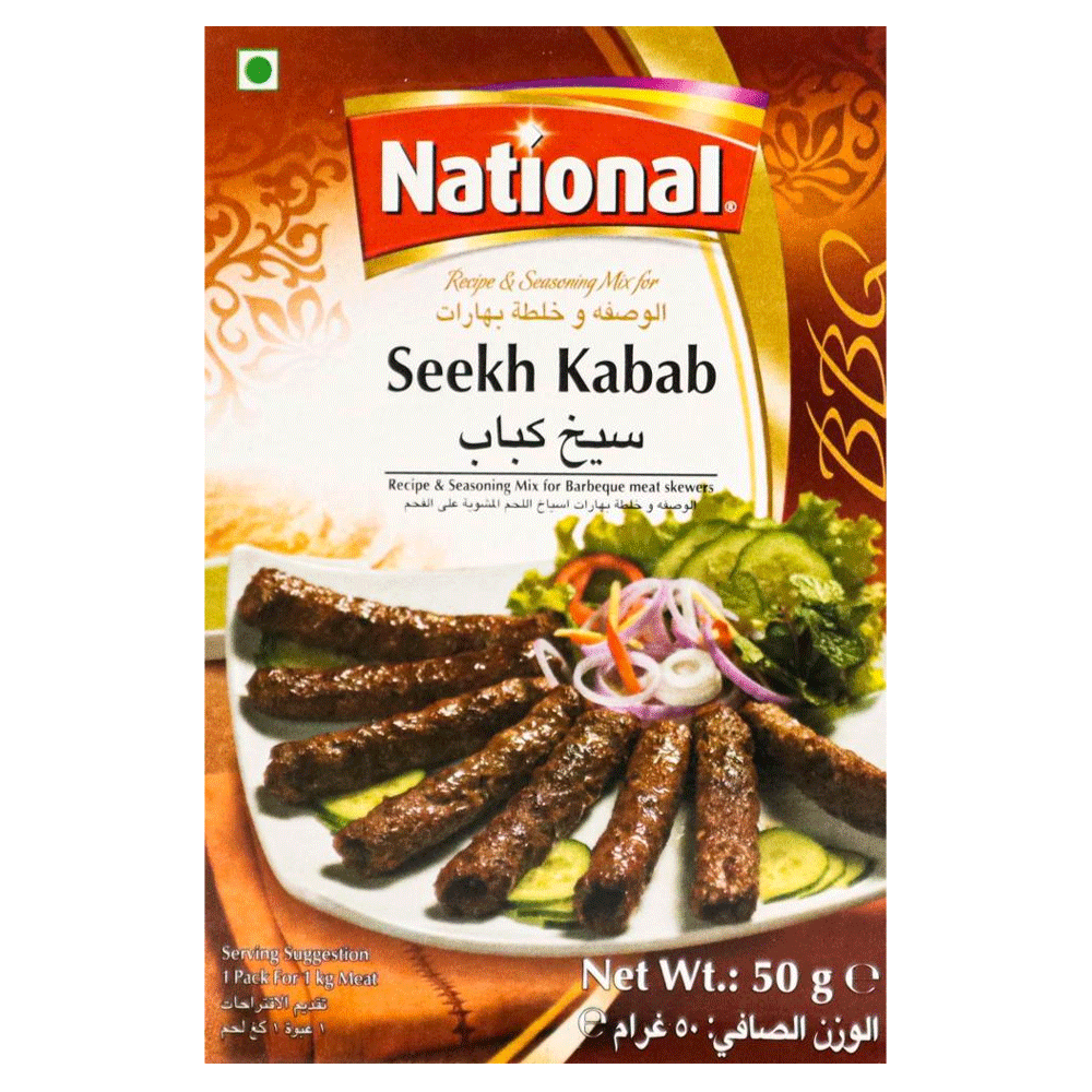 National Foods Seekh Kabab Masala Mix 50g