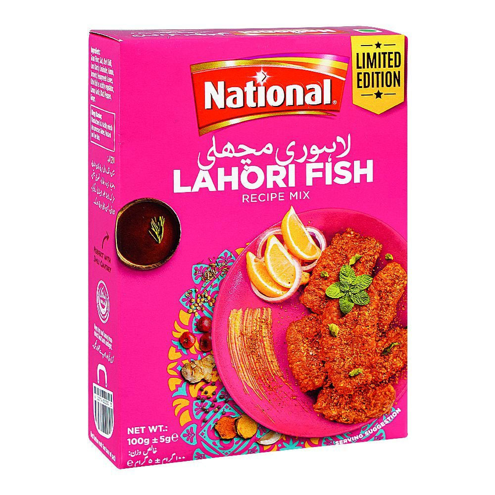 National Lahori Fish Recipe Mix 100g
