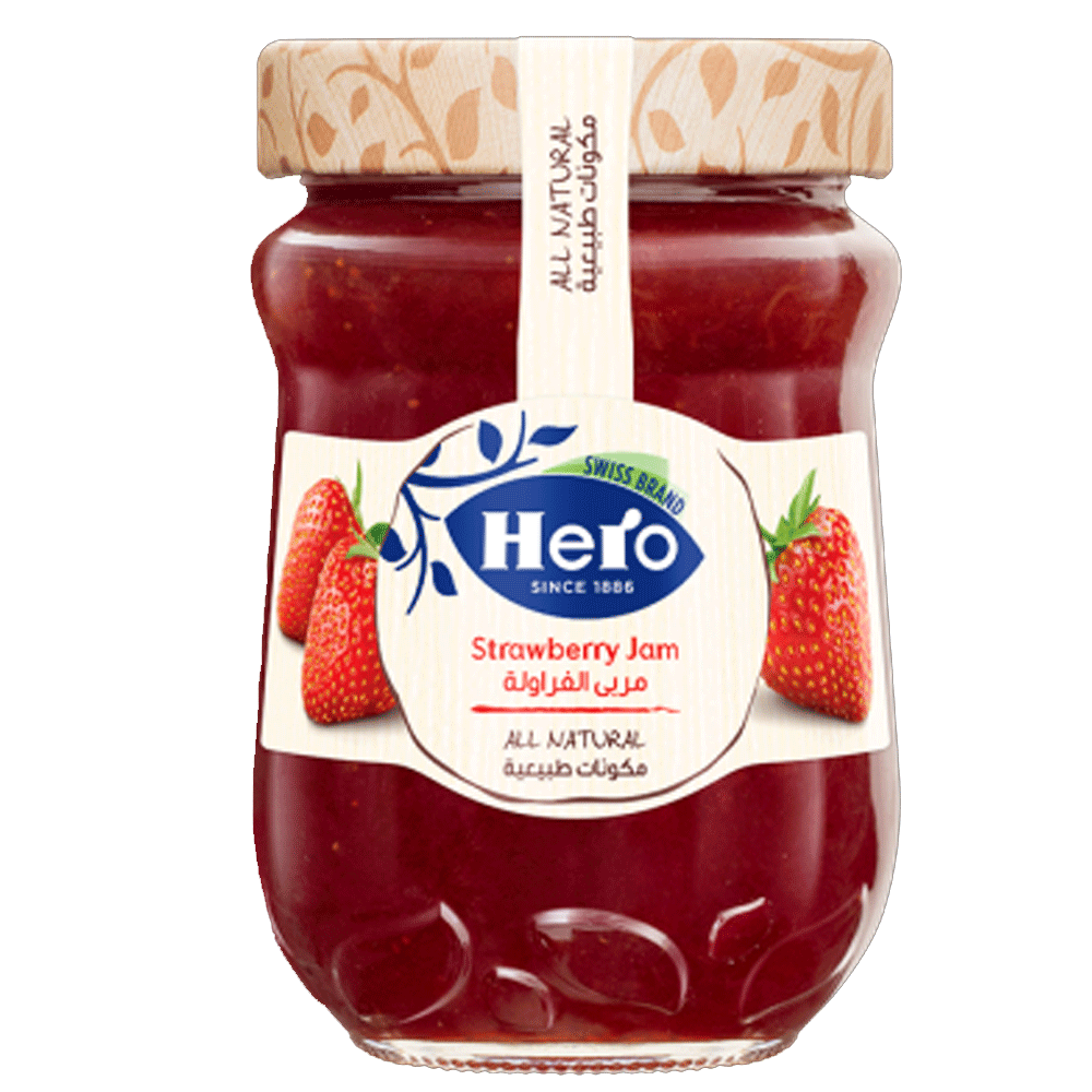 Hero Strawberry Jam 350g