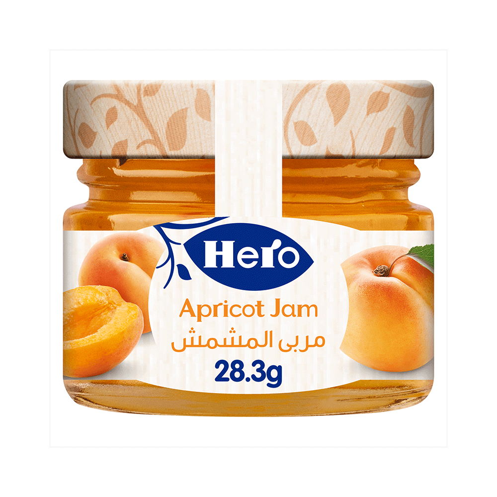 Hero Apricot Jam 28.3g