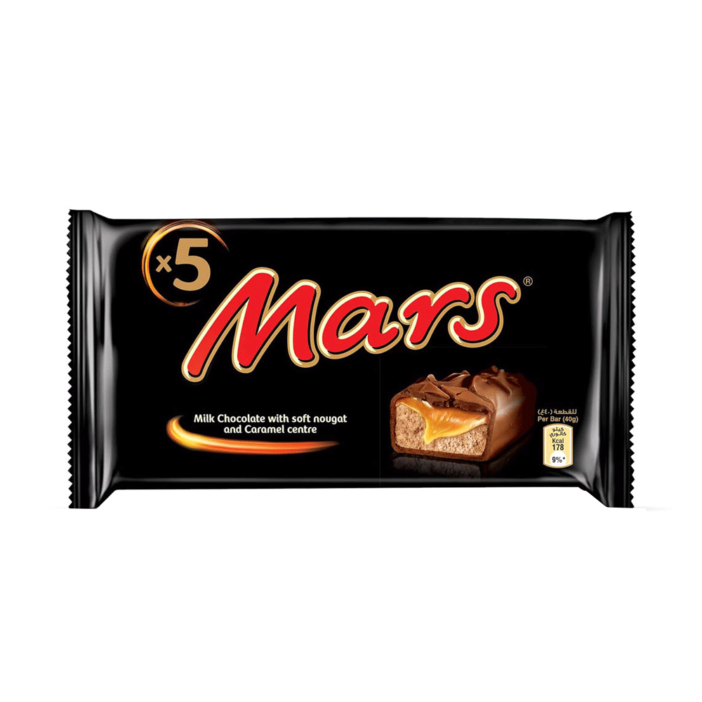 Mars Chocolate Pkt 5x40g=200g