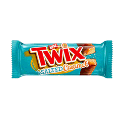 Twix Salted Caramel Chocolate Bar 50g