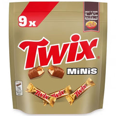Twix Minis Chocolate 9s 180g