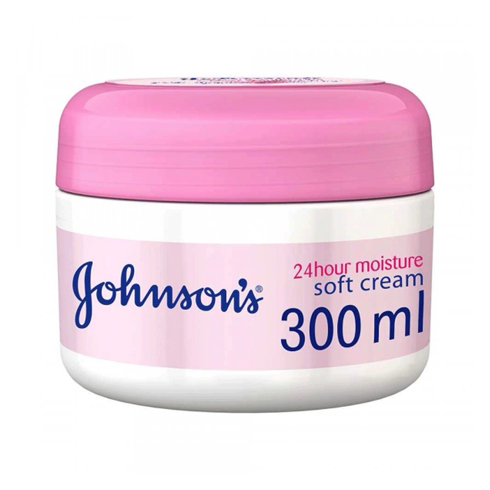 Johnsons Soft Cream Face & Body 300ml