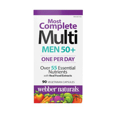 Webber Naturals Men's 50+most Complete Capsules 90s