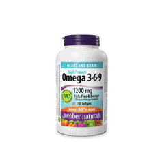 Webber Naturals Omega 3-6-9 1200mg Softgels 150s (Canada)