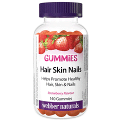 Webber Naturals Hair Skin Nails Gummies 140s