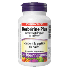Webber Naturals Berberine Plus With Green Coffee Bean Cap 60s