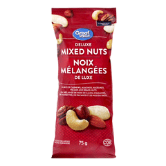 Great Value Deluxe Mixed Nuts 75g