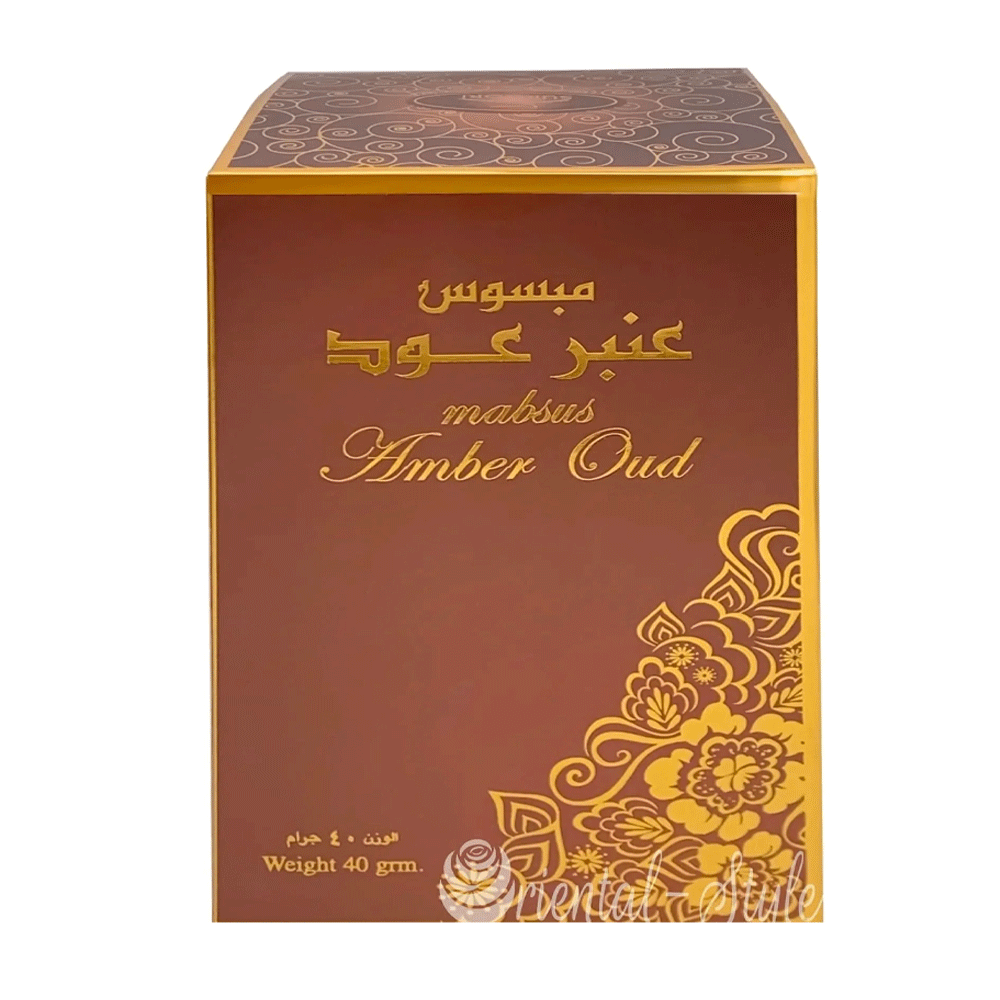 Bukhoor Mabsus Amber Oud 40g