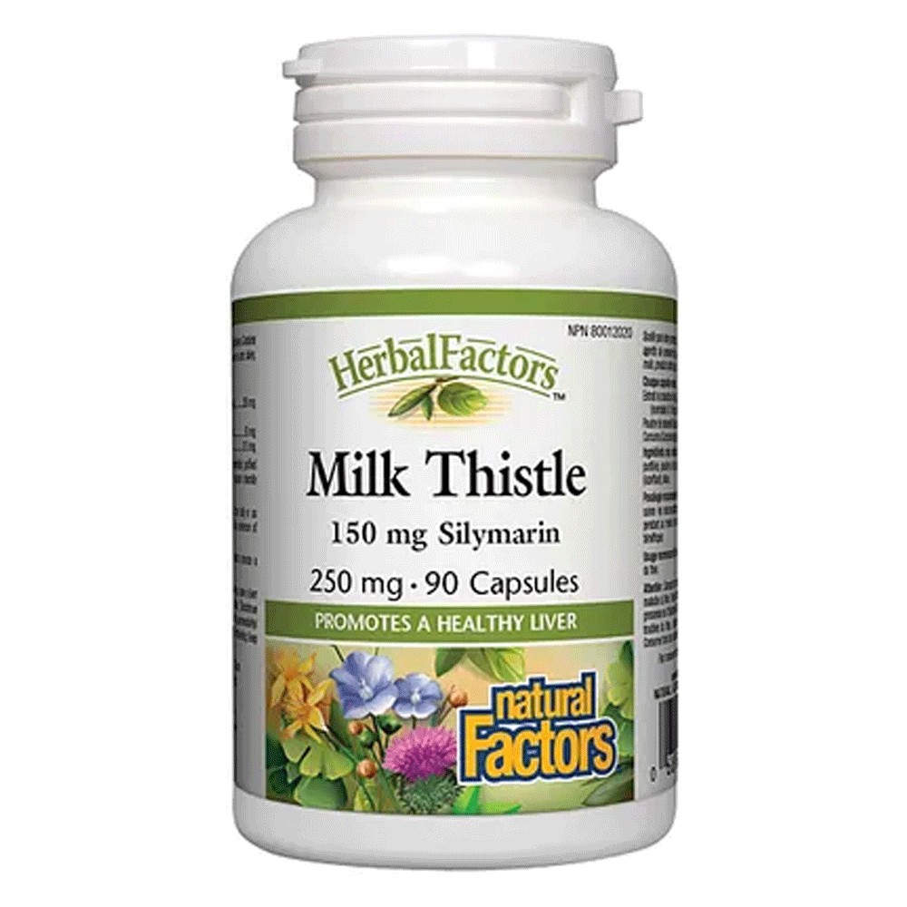 Natural Factors Milk Thistle 250mg Cap 90s