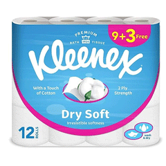 Kleenex Dry Soft Tissue 9+3