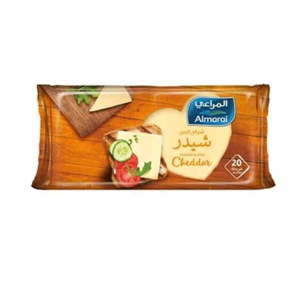 Almarai Cheddar Cheese Slices 400g