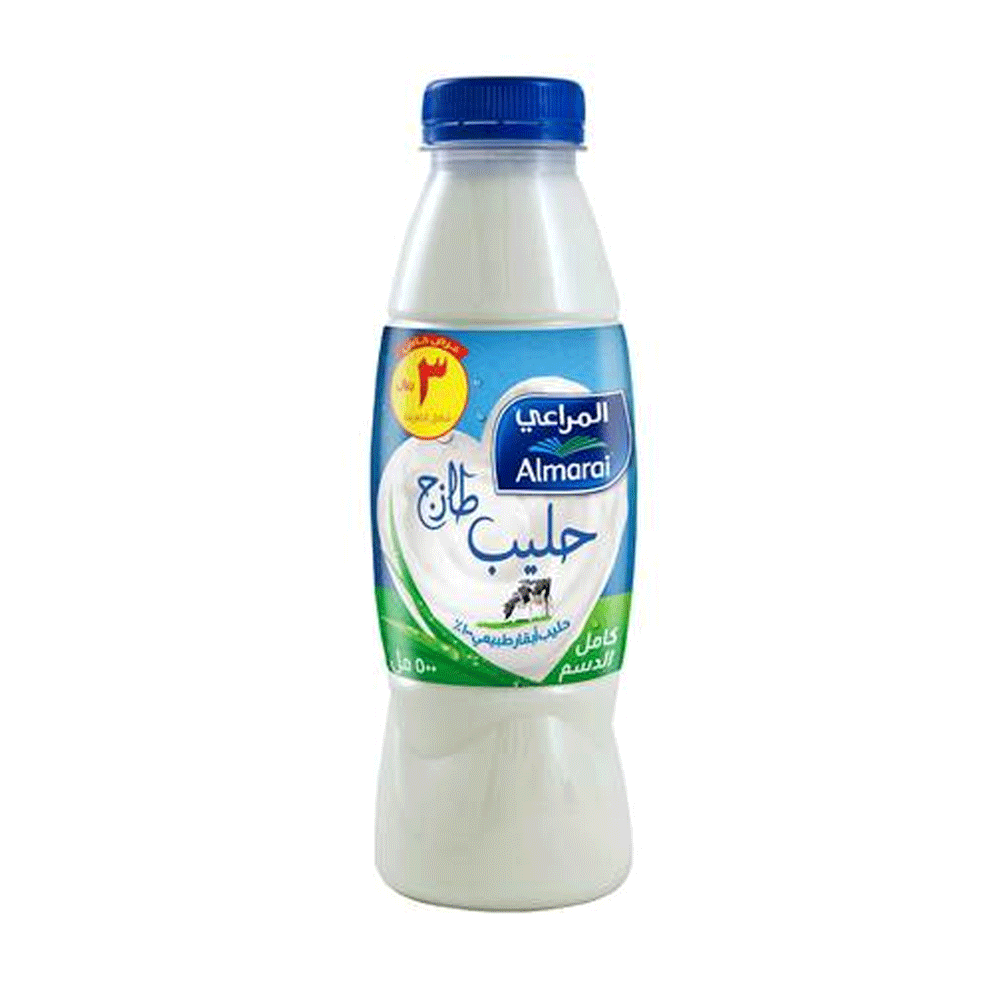 Almarai Full Fat Fresh Milk 500ml