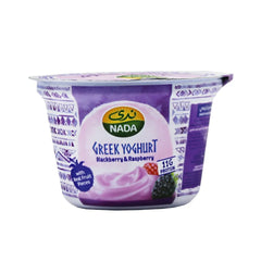 Nada Greek Yoghurt Blackberry & Raspberry 160g