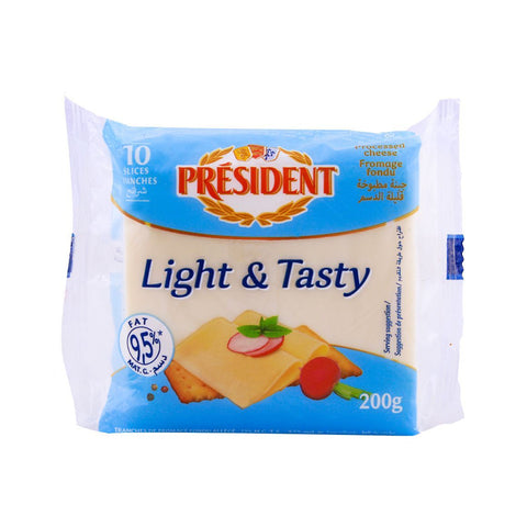 President Light & Tasty Slice 200g