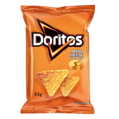 Doritos Nacho Cheese Flavored Chips 63g