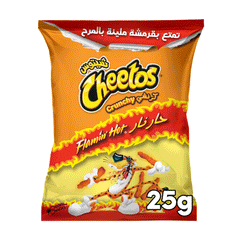 Cheetos Crunchy Flamin' Hot 25g