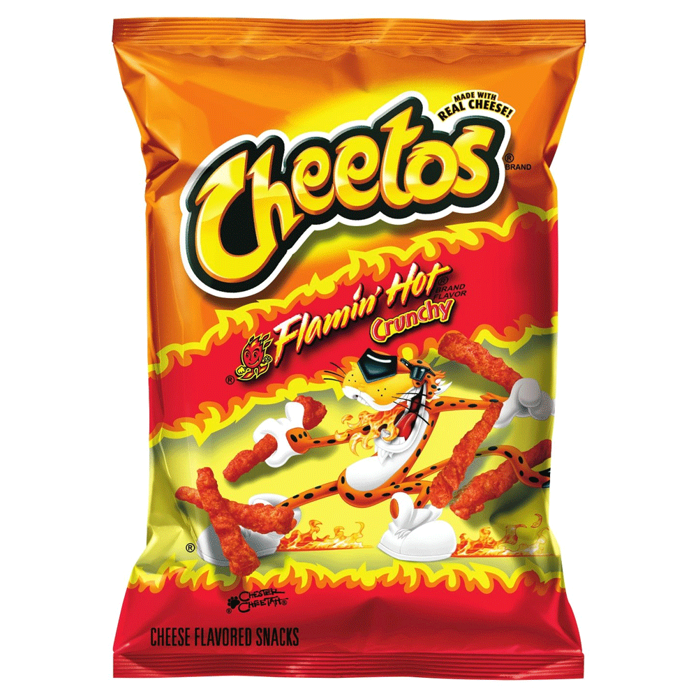 Cheetos Crunchy Flaming Hot 205g
