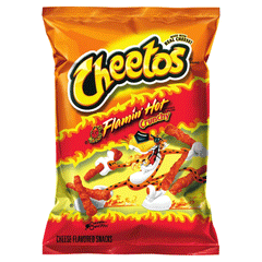 Cheetos Crunchy Flaming Hot 205g