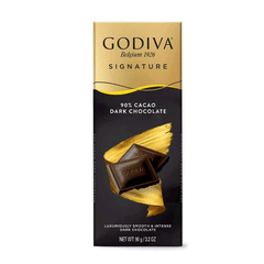 Godiva 90 % Smooth & Intense Dark Chocolate 90g